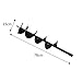 Earth Auger Drill Bit Fence Post Hole Digger Drill Garden Planting Non-Slip Hole Drill 4