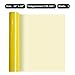 Lemon Yellow 10'' by 5 Feet Heat Transfer Vinyl,Iron on HTV Compatible with Cameo, Heat Press Machines, Sublimation (Lemon Yellow)