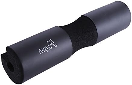 Yayoshow Barbell Squat Pad Neck Shoulder Support for Squats, Lunges, Hip Thrusts - Foam Sponge Pad (Black）