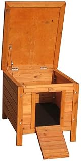 BUNNY BUSINESS Hide House Rabbit Guinea Pig Cat 50x42x43cm Red view 4