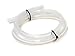 HPS HTSVH8-CLEARx5 Clear 5' Length High Temperature Silicone Vacuum Tubing Hose (40 psi Maxium Pressure, 5/16