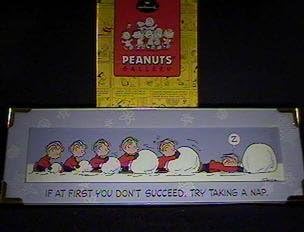 QPC4016 Hallmark Peanuts Gallery Don't Give Up! LTE Linus
