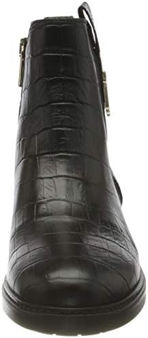 croco look flat boot