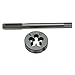GZTool 0.305'' - 32 TPI 8V1-32 Schrader Tyre/Tire Valve Thread Tap and Die Set 0.305-32 (.305x32)