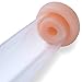 LeLuv Cylinder Seal Vacuum Penis Pump Donut Realistic Vagina Opening Soft Silicone Single