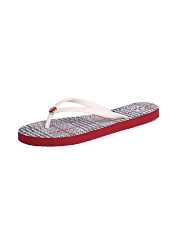 tory burch printed thin flip flops