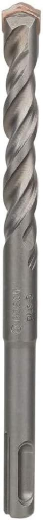 Bosch 2608831032 "SDS Plus-3" Hammer Drill Bit, 0 V, Grey, 12 x 100 x 160 mm