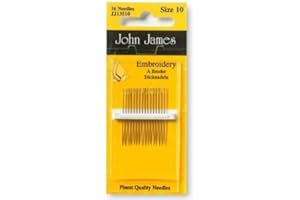 John James Embroidery Needles Size 10