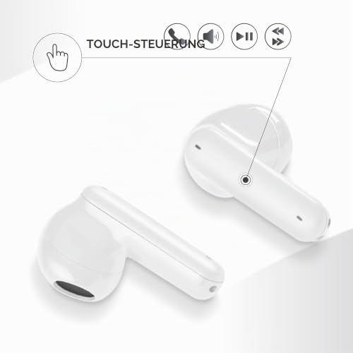 - Showy Bluetooth-Kopfhörer mit Kapsel, ergonomisches Design, ausgewogener Klang und optimaler Komfort, Design Dotted Elegance