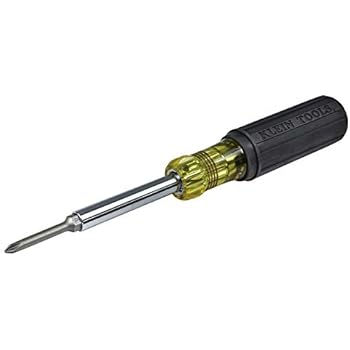 Multibit Screwdriver, Extended Reach Tool with Nut Driver, Phillips and Slotted Bits Klein Tools 32559