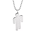 Chutoral Billie Eilish: Popular Young Singer Necklace, Stainless Steel Pendant Harajuku Art Picture Hip-hop Music Dome Pendant Choker Jewelry (H12)