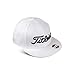 Titleist Hat & Cap (S/M, Flat Bill, White)