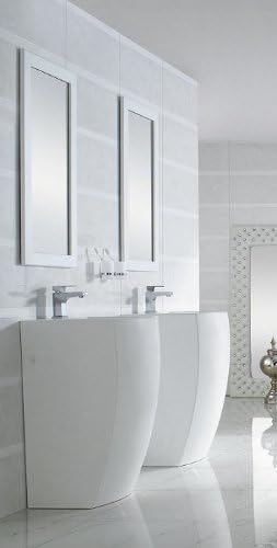 Modern Bathroom Pedestal Sink Bolzano Amazon Com