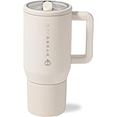 HydroJug Kids - 20 oz Insulated Kids Water Bottle with Flip Straw & Handle | Leak-Proof & Durable | Perfect for School, Sports, Lunch, Travel & Camp, Cream