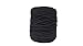 Vondrak T-Shirt Yarn 130 Yards of Fabric Recycled Yarn 1.5 lb for Crocheting and Knitting (Black)