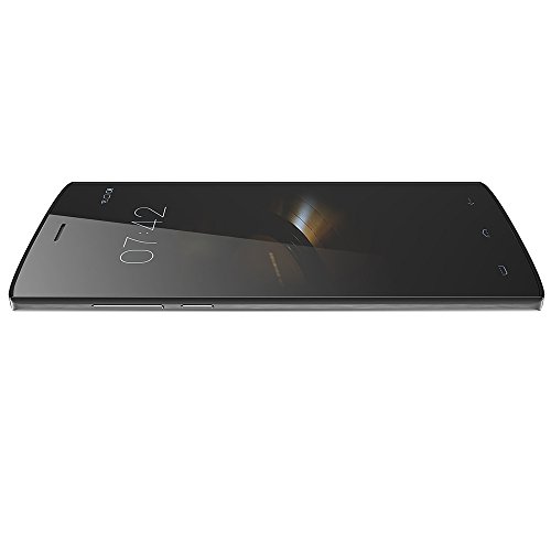 HOMTOM HT7 Quad Core Smartphone - 5.5 Inch 720P Display, Android 5.1, Quad Core CPU, Smart Wake, Dual SIM (Black)