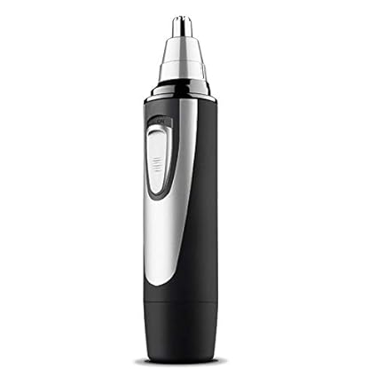 8Eninide Tragbare batteriebetriebene nasenhaarschneider Cutter Maschine männer Frauen Remover Black & Silver