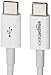 AmazonBasics USB Type-C to USB Type-C 2.0 Cable - 3 Feet  (0.9 Meters) - White