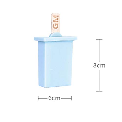 Frozen Ice Cream Lolly Juice Maker Mold 8 Cell Mould Popsicle Yogurt Icebox