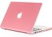 Kuzy - PINK Rubberized 13inch Hard Case Cover See Thru for NEW Macbook PRO 13.3