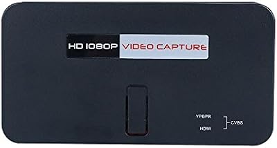BW 1080P HD Video Capture Device HDMI YPBPR SD Card USB Remote Record