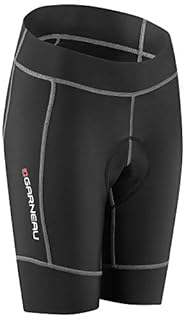 Louis Garneau Girl's Request Promax Padded Bike Shorts, Black, Junior Medium (B00O83EBAA)