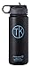 TK Ice (18 oz) Vacuum Insulated Stainless Steel Sports Water Bottle with Straw Lid - Keeps Hot & Cold Beverages Up To 48 Hours - Double Walled Thermos Water Bottle - Insulated Coffee Mug