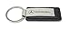 MB Black Leather Mercedes Keychain High Quality Mercedes Leather Metal Keyring