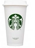 Starbucks Reusable Travel Cup To Go Coffee Cup (Grande 16 Oz)