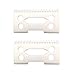 professional ceramic clipper blades 2 hole2-Hole Clipper ceramic Blade cutter,ceramic clipper replacement blades for Wahl Senior cordless Clipper, Wahl Magic clip, wahl sterling senior (2pcs)