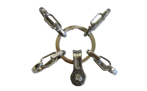 True Utility Key Ring System with 5 Key Shackle