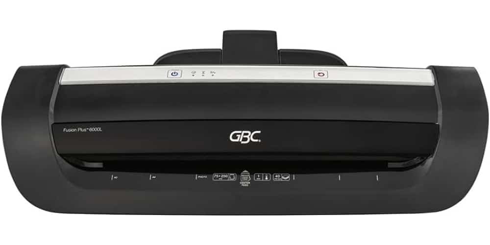 GBC 4402134 A3 Fusion 6000L Large Office Laminator, Black
