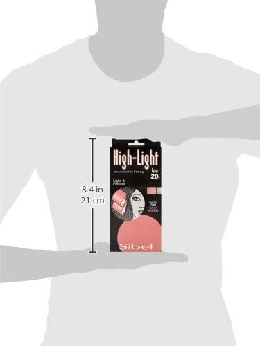 Sibel High-Light Mixed Hair Colouring Foam 20 Wraps, 20 cm Length x 9.5 cm Width, 0.18 kg, various - Image 5