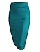 MBJ WB700 Womens Scuba Midi Skirt XL Jade