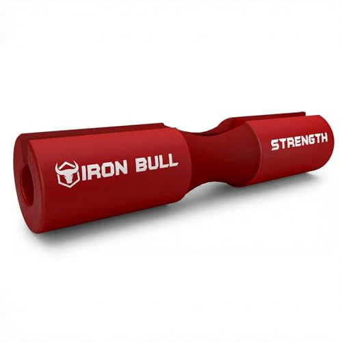 Advanced Squat Pad - Barbell Pad for Squats, Lunges & Hip Thrusts - Neck & Shoulder Protective Pad Support (Red) — image 1