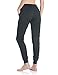 Tesla TM-FBP70-HCC_Small Loungewear Long Tapered Fit Soft Peachskin Running Casual Yoga Active with Pockets FBP70