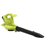 Sun Joe IONBV-XR 40V Variable-Speed Cordless Blower/Vacuum/Mulcher, Kit (w/5.0-Ah Battery + Quick Charger)