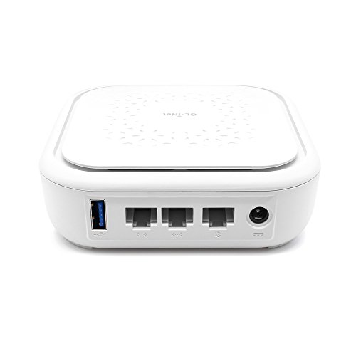 GL.iNet GL-B1300 Home AC Gigabit Router, 400Mbps(2.4G)+867Mbps(5G) high speed, DDR3L 256MB RAM/32MB FLASH ROM, Wi-Fi Mesh Networking, OpenWrt pre-installed
