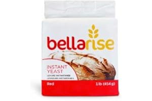 Bellarise Instant Dry Yeast - 1lb Superior Bread Yeast Variety Pack ( Red and Gold ) each 1 Pack