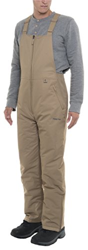 Arctix Men's Essential Bib Overall (X-Large/Regular, Khaki)