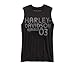 Harley-Davidson Women's Established '03 Muscle Tank, Black