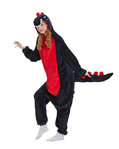 Unisex Adult Flannel Unicorn Animal Pajamas Cosplay Onepiece Costume Jumpsuit