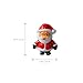 ROSENICE Christmas Decoration Ornaments Snowman Santa Claus Candy Cane Christmas Tree Resin Miniature Pack of 15