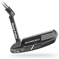 Official Boccieri Golf Heavy Putter - Plumbers Neck Blade Putter Right Handed 32"