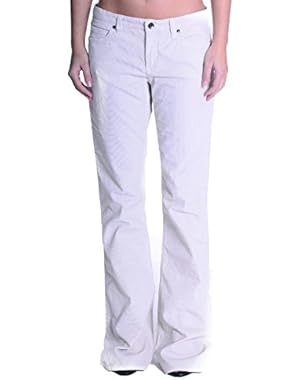 Theory Women's Sineli Flare Corduroy Pants in Bleach, 4