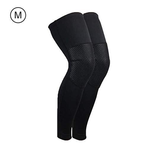 Sports Knee Pads Knee Brace Support Compression Sleeves Lengthened Breathable Thigh Calf Protection Leg Foot Support, Basketball Football Climbing Protective Gear Impact Kneepad
