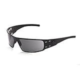 Gatorz Magnum Sunglasses, Metal Aluminum Frame, Military Tactical Style, Made in USA - Blackout Sunglasses Non-Polarized Smoked Lens