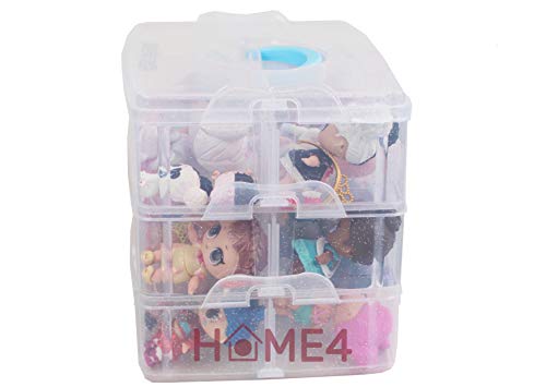 3 HOME4+Stackable+Container+Adjustable+Compartments