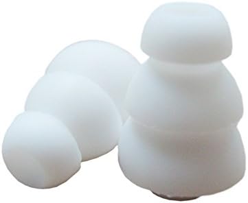 Cresyn C230E White Triple-Flange Silicone Ear Tips Large, 2 pcs.