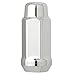 DPAccessories 24 Chrome 14x2.0 Closed End XL Bulge Acorn Lug Nuts for Aftermarket Wheels D3319-2305/24